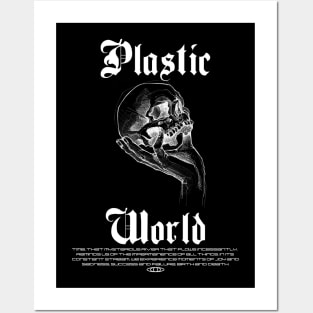 PLASTIC WORLD BLACK Posters and Art